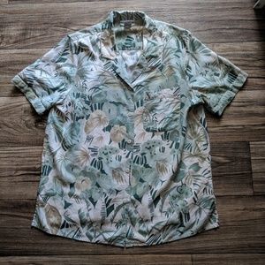 Alfred dunner tropical button shirt
